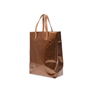 Louis Vuitton Reed Bag Vernis White Bron Tote